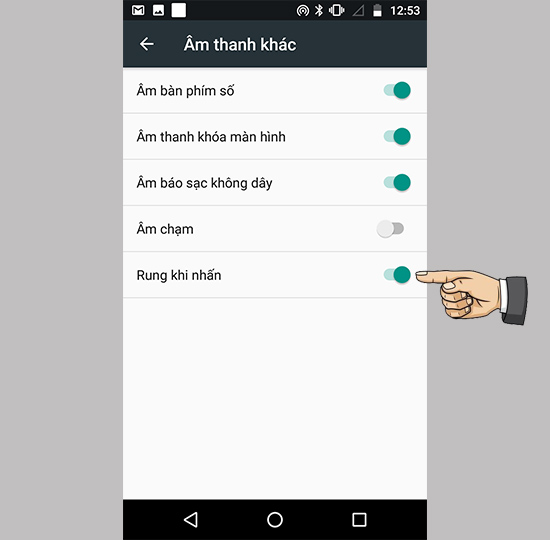 Tắt các âm thanh khác